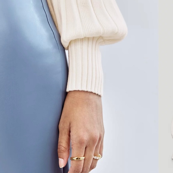 Wilfred Plunge Front Cardigan, Size S, Sage Green - Picture 8 of 8